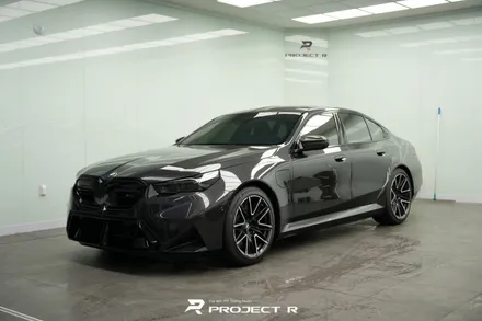 BMW G90 M5 울트라핏 전체 PPF 및 윈드쉴드 시공, 부천 수입차 PPF 전문 프로젝트알 / 부천 원미구 상동