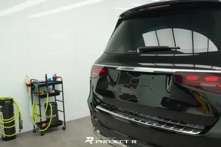 벤츠 GLS 580 부분 PPF, 사고수리 뒷범퍼 트렁크 재시공, 부천 울트라핏 PPF 전문 프로젝트알 / 부천 원미구 상동
