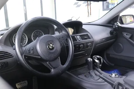 BMW 6시리즈 650i 사틴블랙 전체 랩핑, 실내 카본 자동차 랩핑 시공, 부천 프로젝트알 / 부천 원미구 상동