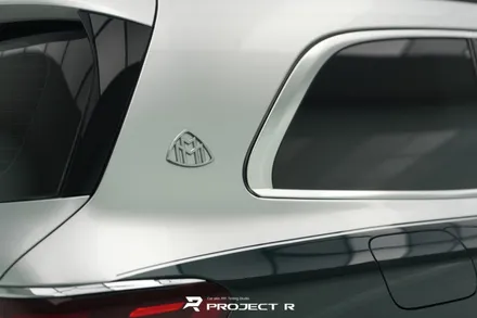 벤츠 GLS600 마이바흐 듀오톤 비닐프로그 로얄그린 및 메탈실버 투톤 랩핑, 부천 프로젝트알 / 부천 원미구 상동