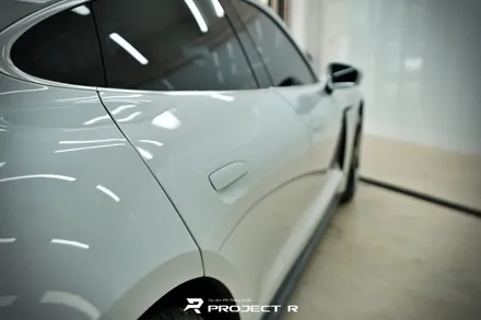 포르쉐 타이칸 울트라핏 전체PPF, 글라스틴트 슈어X 전면 썬팅, 부천 상동 프로젝트알 / 부천 원미구 상동
