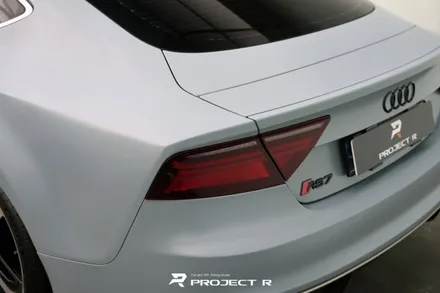 아우디 RS7 전체랩핑 3M2080 배틀쉽그레이, 부천 약대동 자동차랩핑 프로젝트알 / 부천 원미구 상동