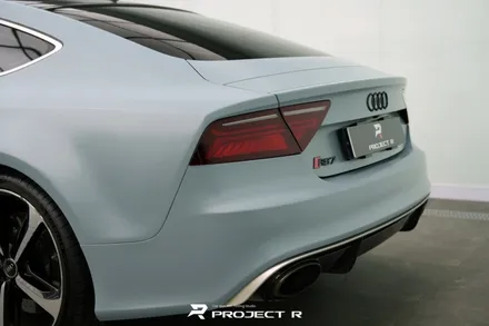 아우디 RS7 전체랩핑 3M2080 배틀쉽그레이, 부천 약대동 자동차랩핑 프로젝트알 / 부천 원미구 상동