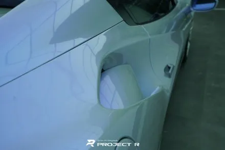 페라리 488 전체 랩핑 PPF 시공, 비닐프로그 캔디 메탈릭 다크 그레이 블루, 울트라핏 XP크리스탈, 부천 프로젝트알 / 부천 원미구 상동