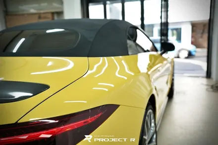 벤츠 SL63 AMG 스텍 윈드쉴드, UPPF 전체 PPF 및 카본PPF, 부천 프로젝트알 / 부천 원미구 상동