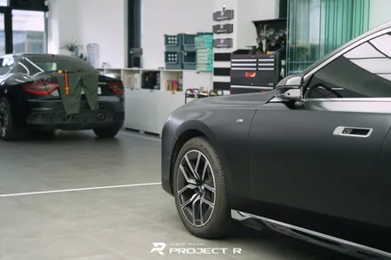 부천PPF 프로젝트알, BMW 7시리즈 740i 무광 전체PPF 울트라핏 레트로 매트 시공 / 부천 원미구 상동