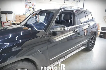 벤츠 GLK 220 전체랩핑, 에이버리 슈프림 사틴그레이 시공기 by 부천 자동차래핑 전문 프로젝트R / 부천 원미구 상동