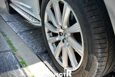볼보 XC90 전체 랩핑, 에이버리 사틴블랙 자동차 래핑 시공기 by 인천 프로젝트알 / 부천 원미구 상동