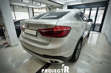 인천 자동차 랩핑, BMW X6 에이버리 사틴 화이트 펄 전체 랩핑 시공기 by 프로젝트알 / 부천 원미구 상동