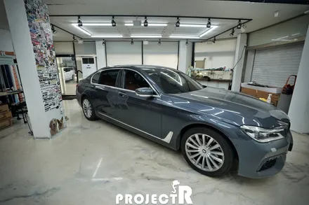 BMW 7시리즈 전체 랩핑, 730LD 에이버리 다이아몬드 화이트 자동차 래핑 by 인천 부평 프로젝트알 / 부천 원미구 상동