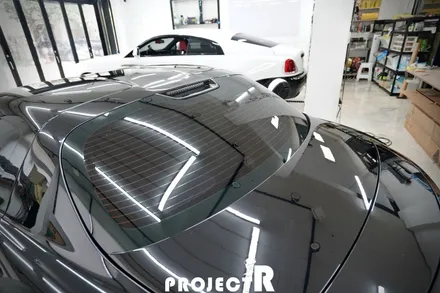 벤츠 SLS AMG 열차단 썬팅, 글라스틴트 선셋 프리미엄 윈도 틴팅 in 부천썬팅 프로젝트알 / 부천 원미구 상동