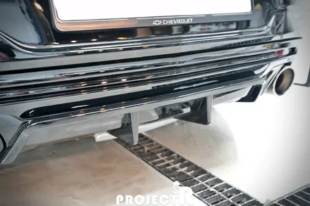 쉐보레 카마로 골드크롬 바이퍼라인 스트라이프 데칼 포인트 랩핑 by 부천 랩핑 전문점 프로젝트알 / 부천 원미구 상동