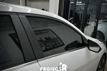 아반떼 CN7 열차단 썬팅, 글라스틴트 선셋 윈도 틴팅, 부천 상동 프로젝트알 / 부천 원미구 상동