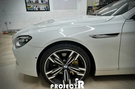 BMW 6시리즈 640d 전체 랩핑, 에이버리 사틴 바솔트 메탈릭 시공, 부천 자동차 랩핑은 프로젝트알~ / 부천 원미구 상동