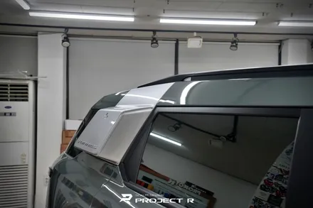 토레스 크롬죽이기, 루프스킨 부분 포인트 랩핑 및 부분 도색 시공 in 부천 프로젝트알 / 부천 원미구 상동
