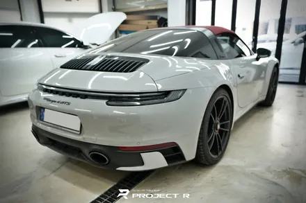 포르쉐 911 타르가 GTS 전체 PPF, 울트라핏 XP 크리스탈 시공, 부천 자동차PPF 전문 프로젝트알 / 부천 원미구 상동