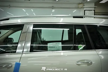 부천 자동차 열차단썬팅, 벤츠 GLS 600 마이바흐 신차패키지 글라스틴트 슈어X 시공, 프로젝트알 / 부천 원미구 상동