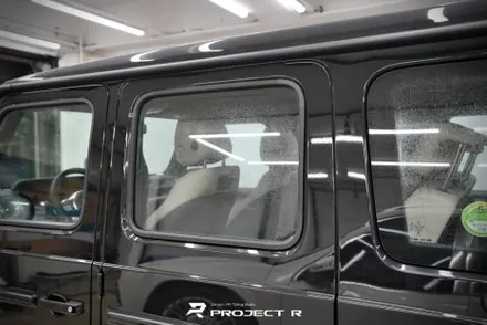 벤츠 G63 AMG 전체 PPF, 지바겐 나이트패키지(크롬죽이기) 시공, 부천PPF 프로젝트R / 부천 원미구 상동