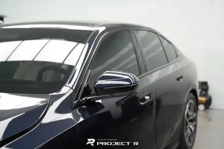 부천 BMW 5시리즈 530i 전체 PPF, 울트라핏 블랙PPF 시공, 프로젝트알 / 부천 원미구 상동