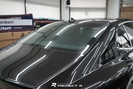 제네시스 G90 글라스틴트 로데 썬팅, 유리막코팅, 부천 자동차 윈도 틴팅 전문 프로젝트알 / 부천 원미구 상동
