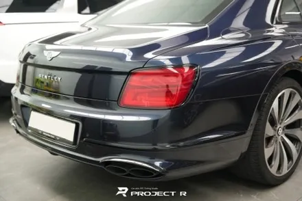 벤틀리 플라잉스퍼 전체랩핑, 3M 사틴블랙 시공, 부천 랩핑 전문 프로젝트알 / 부천 원미구 상동