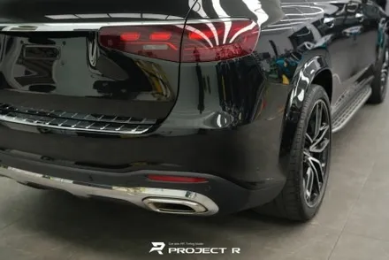 벤츠 GLS 580 부분 PPF, 사고수리 뒷범퍼 트렁크 재시공, 부천 울트라핏 PPF 전문 프로젝트알 / 부천 원미구 상동