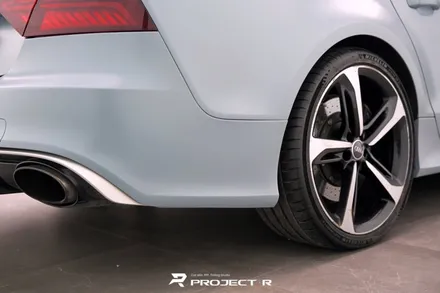 아우디 RS7 전체랩핑 3M2080 배틀쉽그레이, 부천 약대동 자동차랩핑 프로젝트알 / 부천 원미구 상동