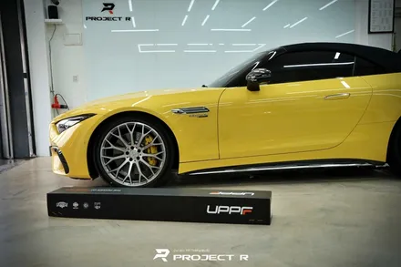 벤츠 SL63 AMG 스텍 윈드쉴드, UPPF 전체 PPF 및 카본PPF, 부천 프로젝트알 / 부천 원미구 상동