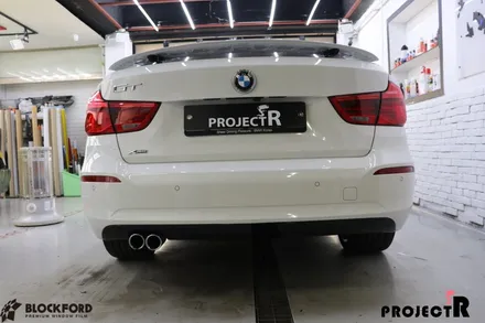 부천 랩핑전문점 BMW 3gt 포인트랩핑 디퓨저와 사이드스컷 시공 / 부천 원미구 상동
