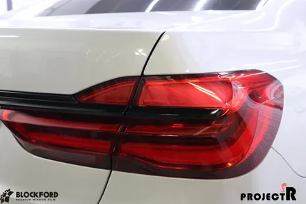 상동랩핑 전문점 BMW 730Ld 라이트필름과 크롬죽이기 포인트랩핑 / 부천 원미구 상동