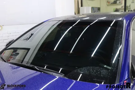 부천썬팅전문점 렉서스 GS450h f스포츠 블락포디 샴페인골드 시공하다 / 부천 원미구 상동