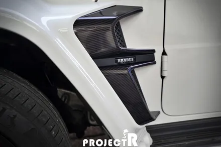 벤츠 지바겐 G63 AMG 카본 부분 랩핑 시공기 by 부천 상동 자동차 래핑 전문점 프로젝트알 / 부천 원미구 상동