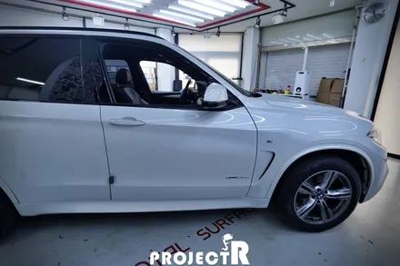 BMW X5 전체 랩핑, 3M 1080 유광 글레이셔 그레이 자동차 래핑 by 인천 프로젝트R / 부천 원미구 상동