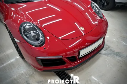 포르쉐 911 카브리올레 프론트 앞범퍼 PPF 보호필름 시공기 by 부천 자동차 PPF 전문점 프로젝트알 / 부천 원미구 상동