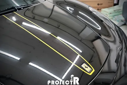 페라리 F430 테일 라이트 필름 및 카본 데칼 부분 포인트 랩핑 by 프로젝트알 / 부천 원미구 상동