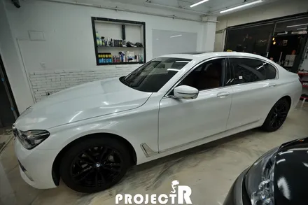 BMW 7시리즈 전체 랩핑, 730LD 에이버리 다이아몬드 화이트 자동차 래핑 by 인천 부평 프로젝트알 / 부천 원미구 상동