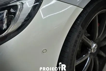 부천 랩핑, 벤츠 S클래스 사고 부분 랩핑, S63 AMG 에이버리 그레이 자동차 래핑 시공기 by 프로젝트R / 부천 원미구 상동