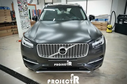 볼보 XC90 에이버리 사틴블랙 전체 랩핑, 부천 프로젝트알 / 부천 원미구 상동