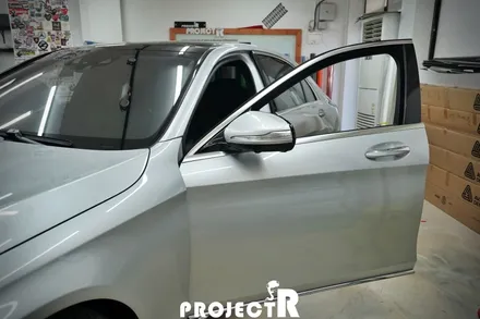 벤츠 S클래스 S500 전체 랩핑, 에이버리 이클립스 메탈릭 자동차 래핑 in 부천 프로젝트알 / 부천 원미구 상동