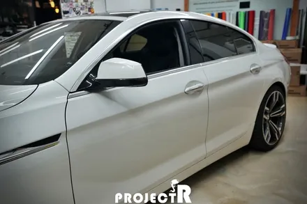 BMW 6시리즈 640d 전체 랩핑, 에이버리 사틴 바솔트 메탈릭 시공, 부천 자동차 랩핑은 프로젝트알~ / 부천 원미구 상동