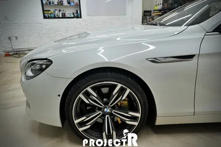 BMW 6시리즈 640d 에이버리 사틴 바솔트 메탈릭 전체 랩핑 시공 in 부천랩핑 프로젝트알 / 부천 원미구 상동