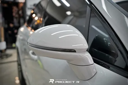 포르쉐 카이엔 울트라핏 PPF 생활보호 패키지, 헤드라이트 사이드미러 PPF 시공, 부천 프로젝트알 / 부천 원미구 상동
