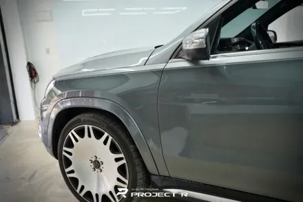 벤츠 GLS 600 마이바흐 듀오톤 에이버리 유광 화이트 투톤 랩핑, 부천 프로젝트R / 부천 원미구 상동