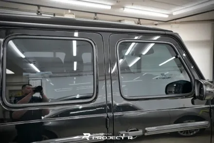 벤츠 G63 AMG 지바겐 열차단 썬팅, 글라스틴트 선셋 재시공, 부천 상동 프로젝트알 / 부천 원미구 상동