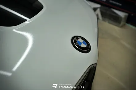 BMW i8 에이버리 유광 화이트펄 전체 랩핑, 부천 자동차랩핑 프로젝트알 / 부천 원미구 상동