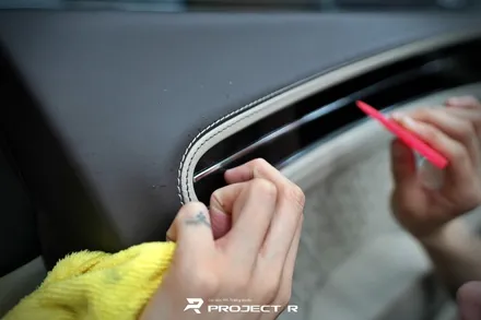 벤틀리 컨티넨탈GT 실내 PPF, 앞휀더 사고 PPF 재시공, 부천 상동 프로젝트알 / 부천 원미구 상동