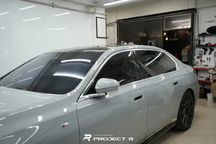 부천 BMW 7시리즈 740i 듀오톤 랩핑, 상단 울트라핏 카본 PPF 시공, 프로젝트알 / 부천 원미구 상동