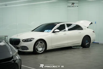 벤츠 S580 마이바흐 뒷범퍼 PPF, 울트라핏 XP크리스탈, 부천PPF 프로젝트R / 부천 원미구 상동