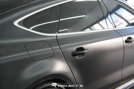 아우디 RS7 전체랩핑 3M2080 배틀쉽그레이, 부천 약대동 자동차랩핑 프로젝트알 / 부천 원미구 상동