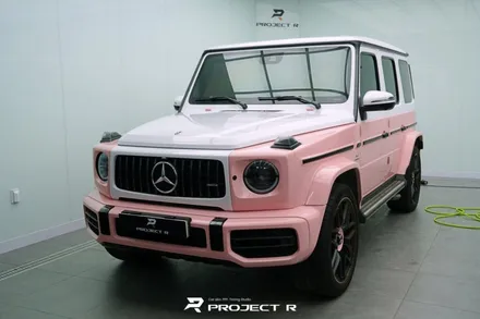 벤츠 G63 AMG 지바겐 듀오톤 스타일 투톤 랩핑 부천 프로젝트알 / 부천 원미구 상동